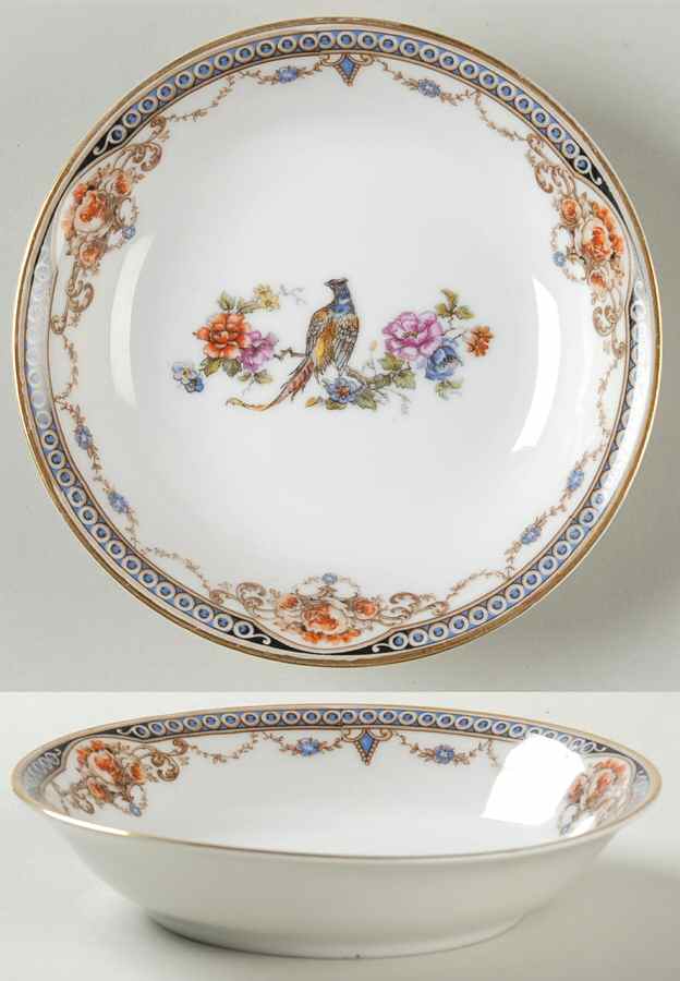 Pheasant Fruit/Dessert (Sauce) Bowl by Sommer & Matschak-1