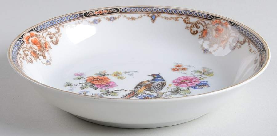 Pheasant Coupe Soup Bowl by Sommer & Matschak-1