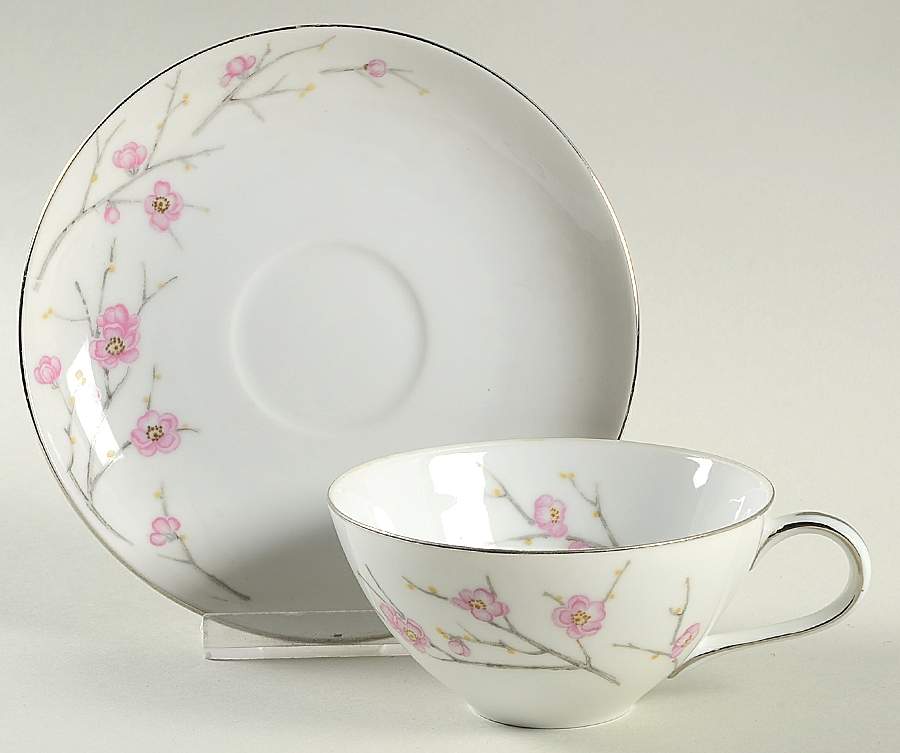 1757 Flat Cup & Saucer Set by Sone-1