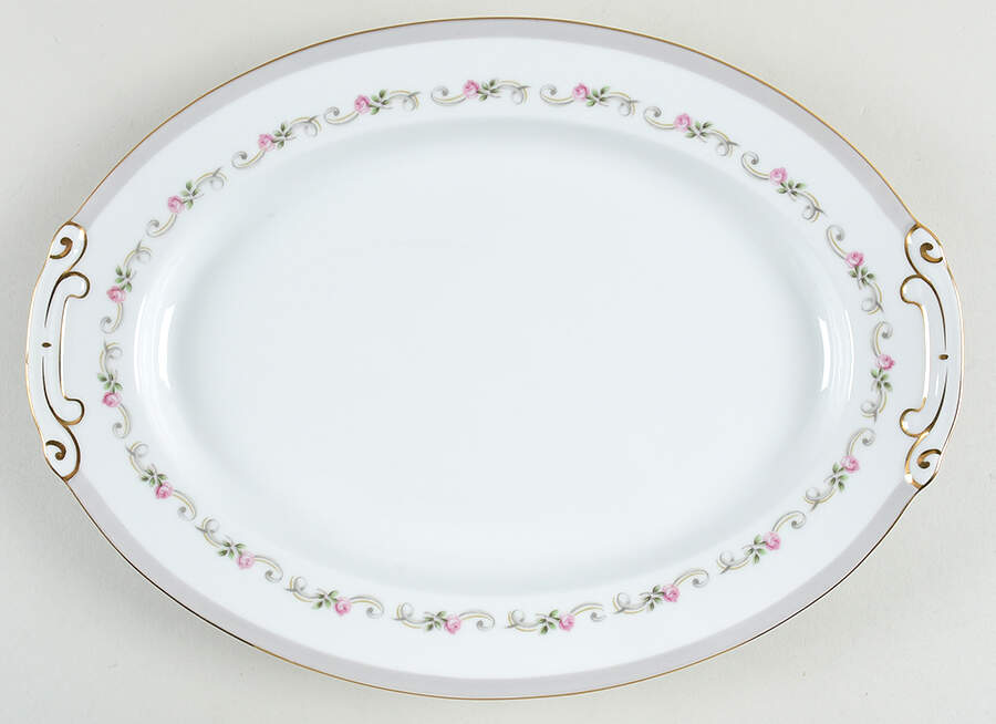 1831 14" Oval Serving Platter by Sone-1