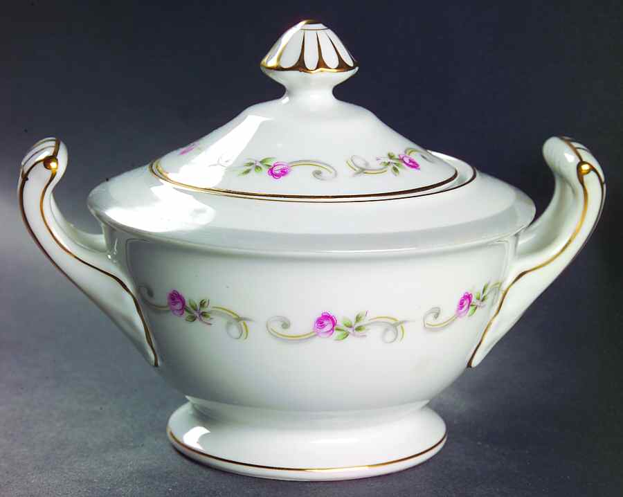 1831 Sugar Bowl & Lid by Sone-1