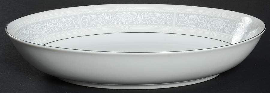 Stream 10" Oval Vegetable Bowl by Sone-1