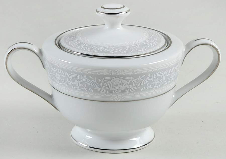 Stream Sugar Bowl & Lid by Sone-1