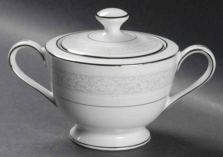 Stream Sugar Bowl & Lid by Sone-1