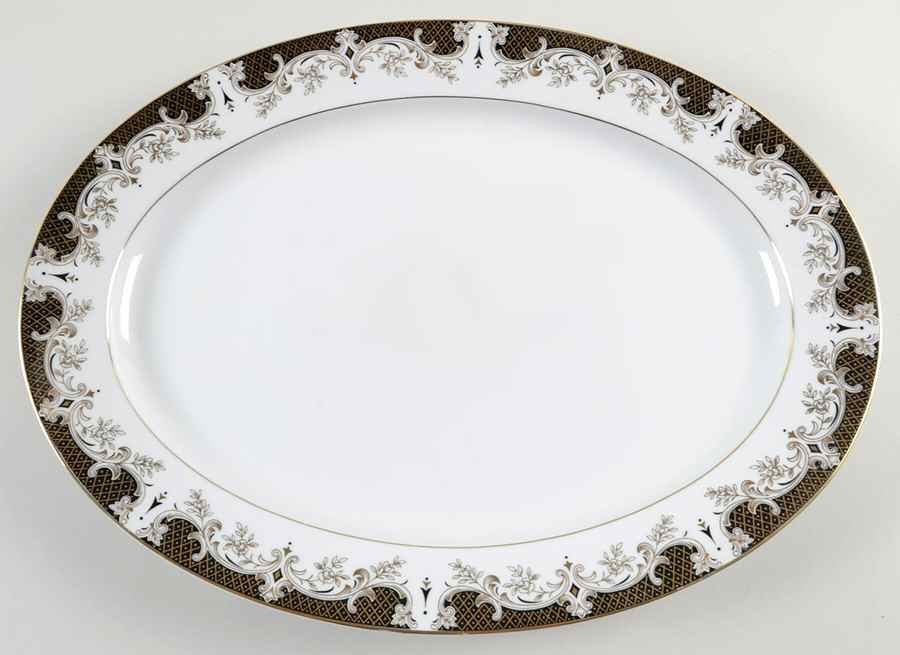2477 16" Oval Serving Platter by Sone-1