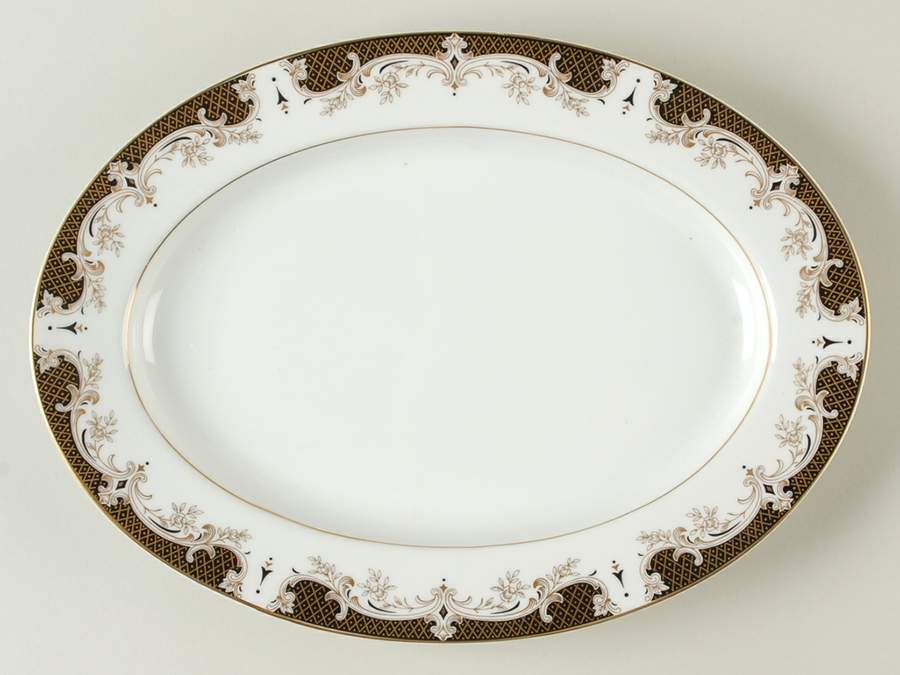 2477 12" Oval Serving Platter by Sone-1