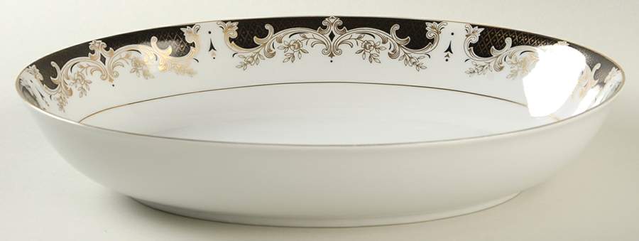 2477 10" Oval Vegetable Bowl by Sone-1