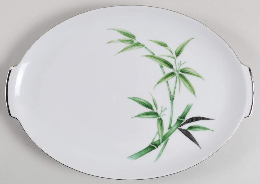 Bamboo 12" Oval Serving Platter by Sone-1