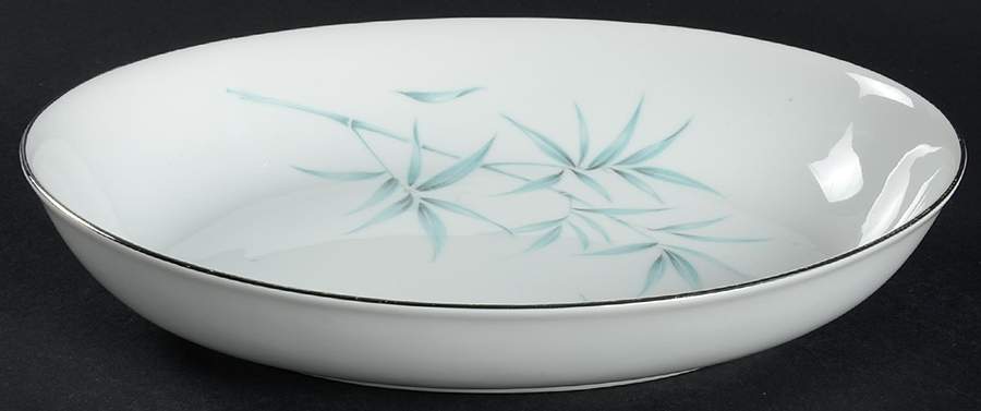 Bamboo 10" Oval Vegetable Bowl by Sone-1