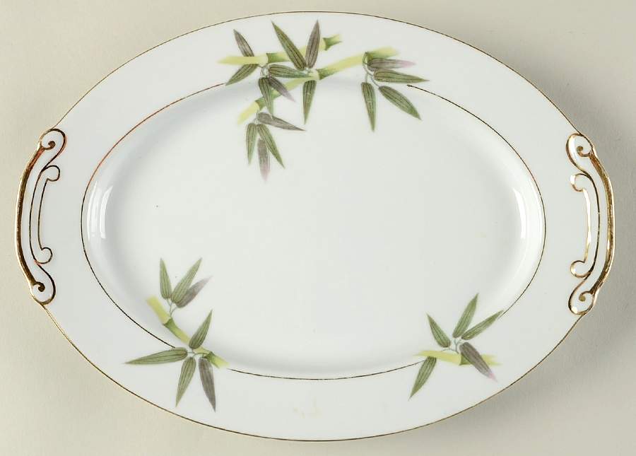 Bamboo 12" Oval Serving Platter by Sone-1