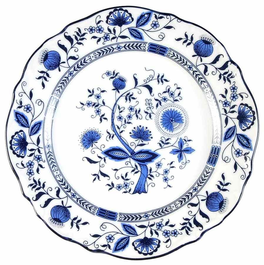 Blue Onion Bread & Butter Plate by Sone-1