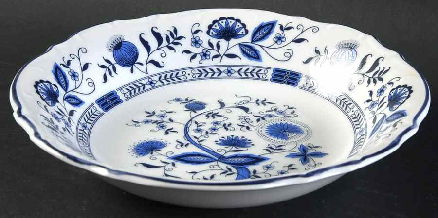 Blue Onion Coupe Soup Bowl by Sone-1