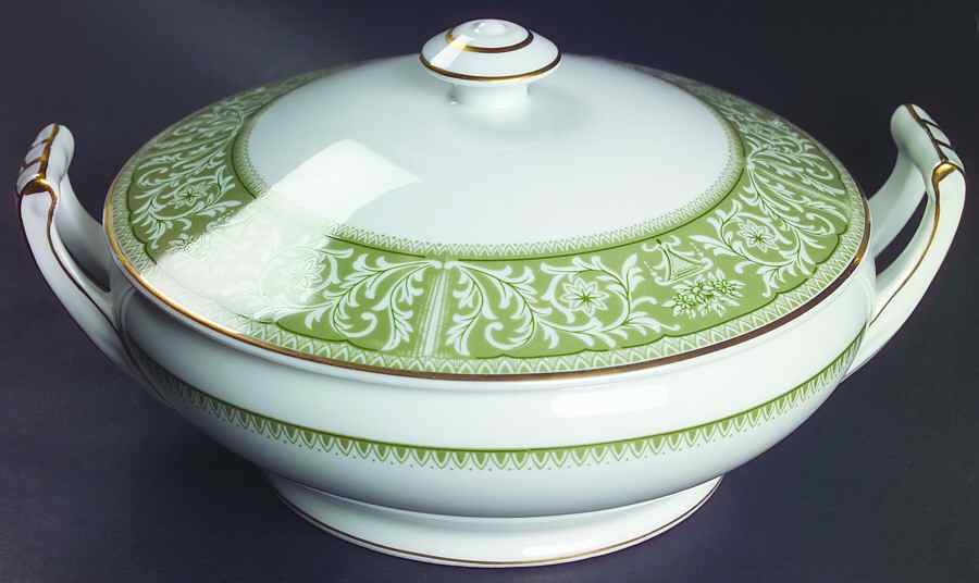 Bounty Green Round Covered Vegetable by Sone-1