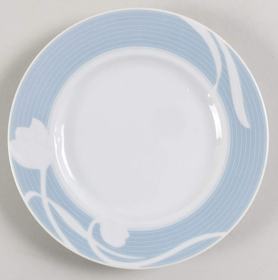 Calais Blue Salad Plate by Sone-1