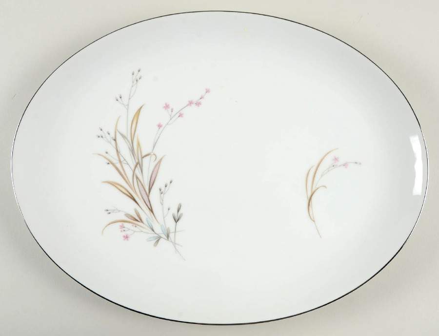 Capri 14" Oval Serving Platter by Sone-1
