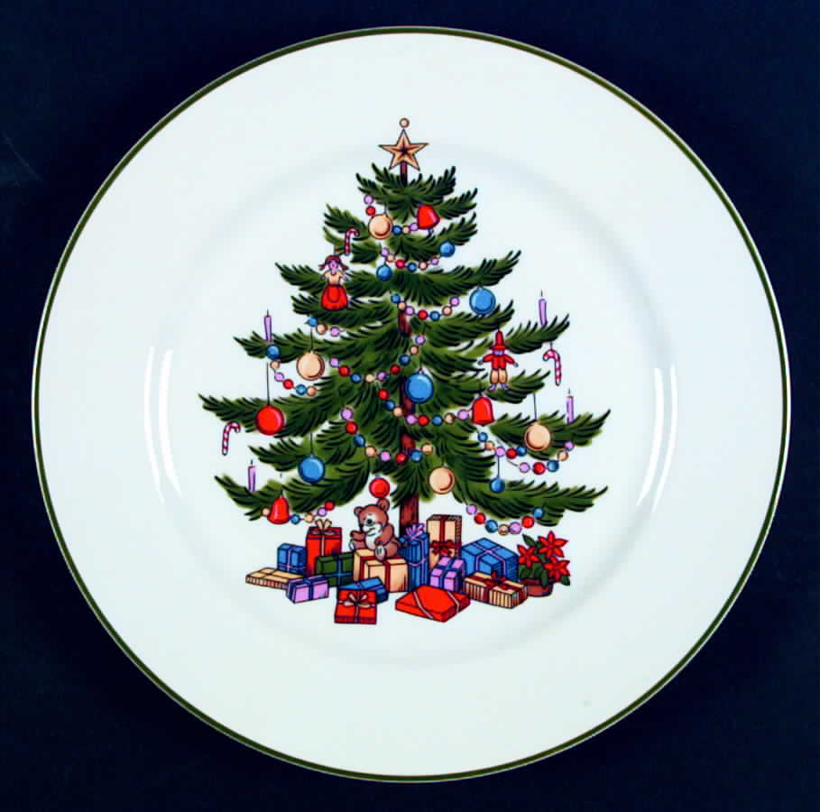 Christmas Tree Dinner Plate by Sone-1