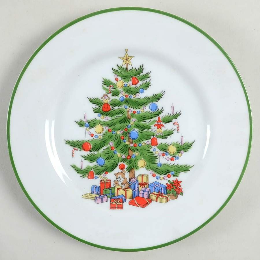 Christmas Tree Salad Plate by Sone-1