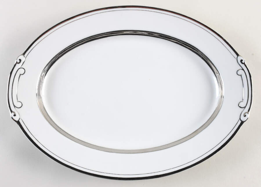 Elegance 14" Oval Serving Platter by Sone-1