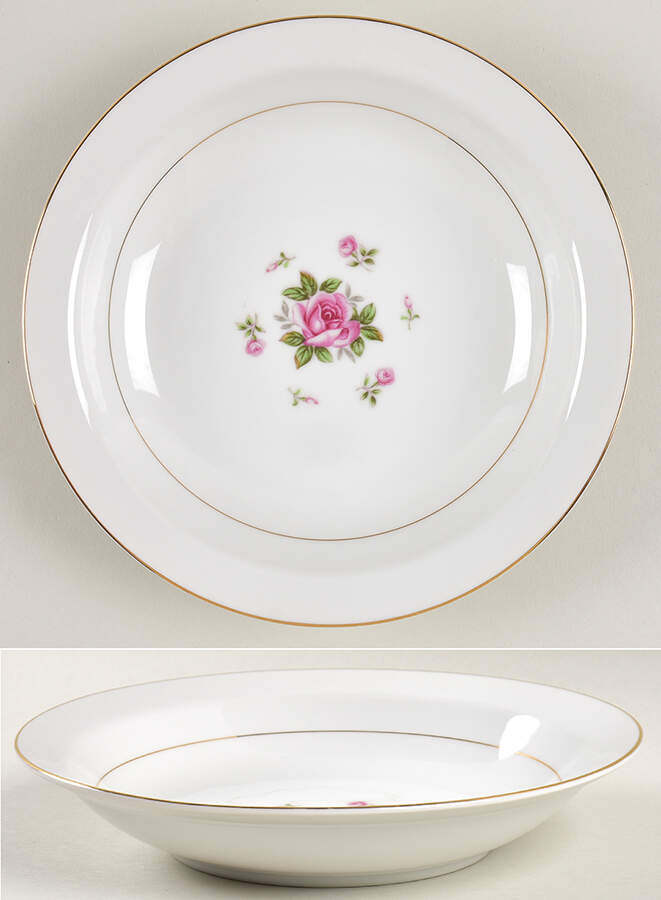 First Love Rim Soup Bowl by Sone-1