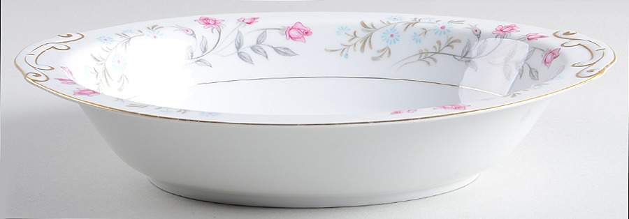 Flora 11" Oval Vegetable Bowl by Sone-1