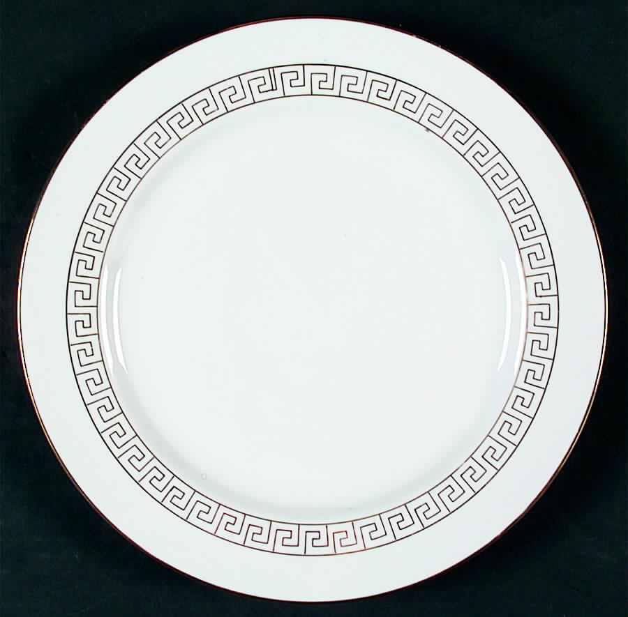 Golden Key Dinner Plate by Sone-1