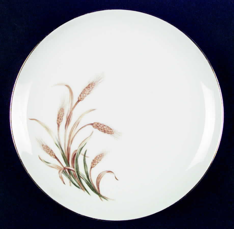 Golden Wheat Dinner Plate by Sone-1