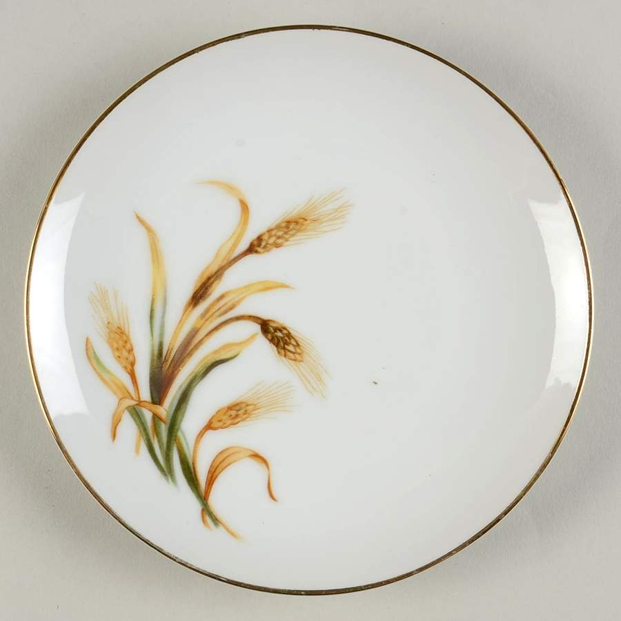 Golden Wheat Bread & Butter Plate by Sone-1
