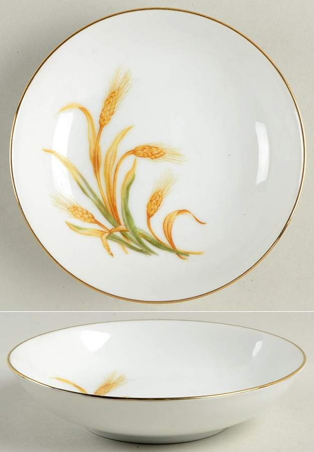 Golden Wheat Fruit/Dessert (Sauce) Bowl by Sone-1