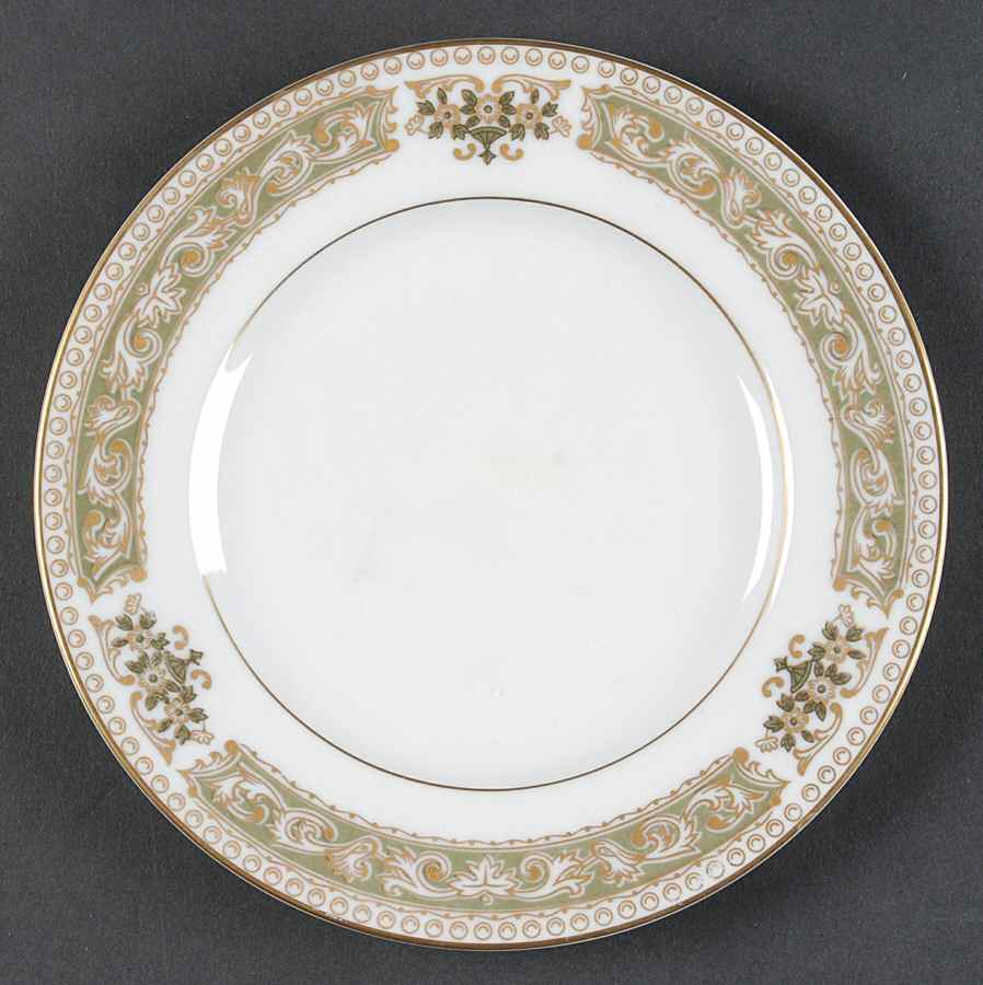 Green Dawn Bread & Butter Plate by Sone-1