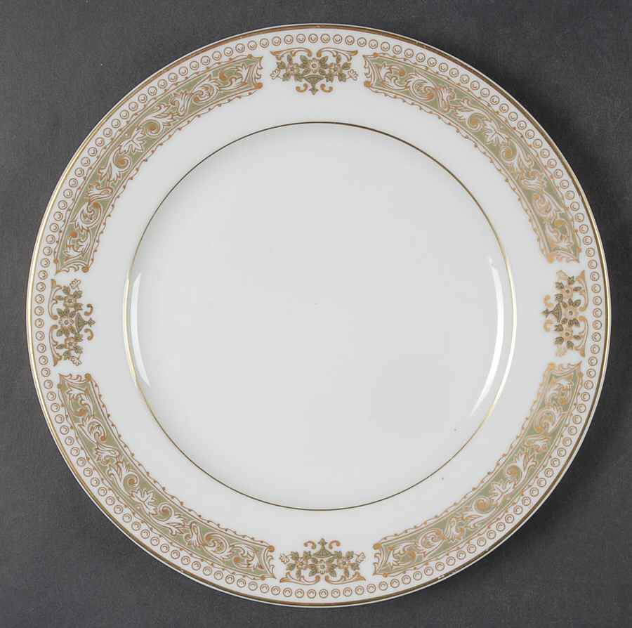 Green Dawn Salad Plate by Sone-1