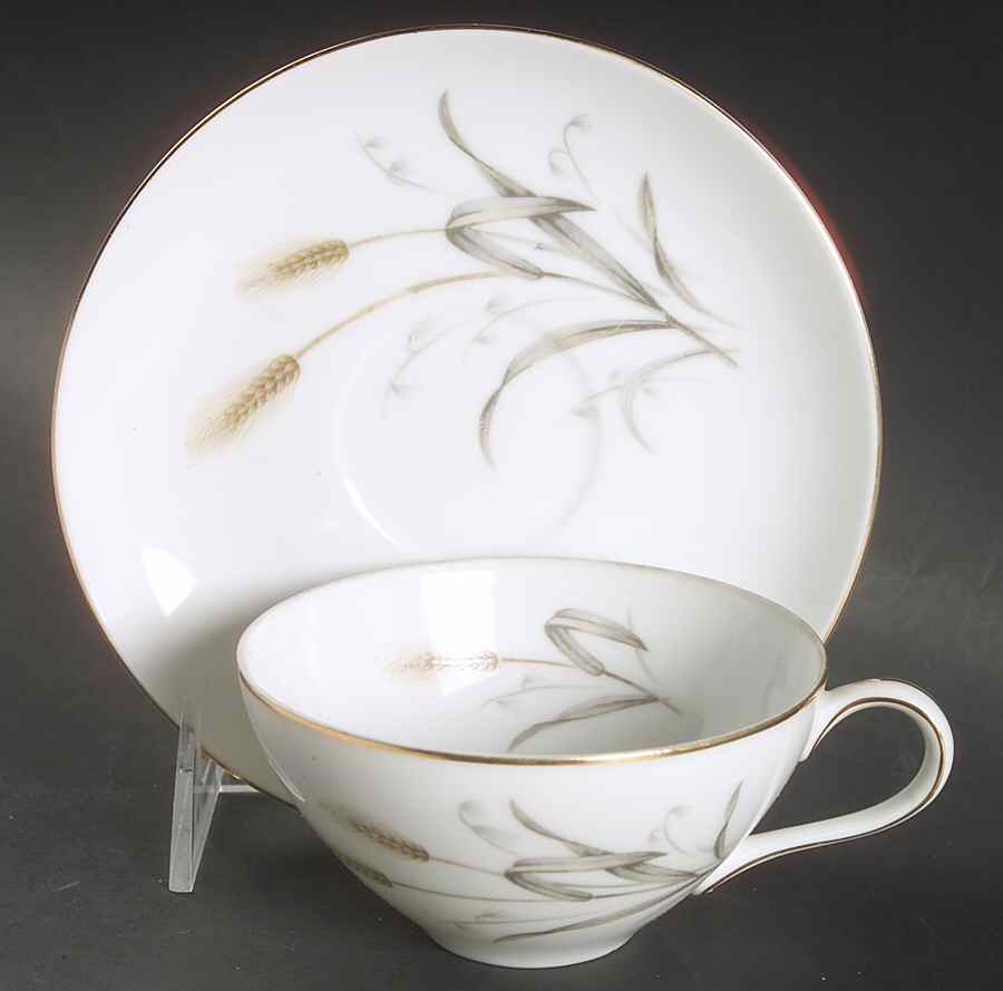 Harvest Flat Cup & Saucer Set by Sone-1