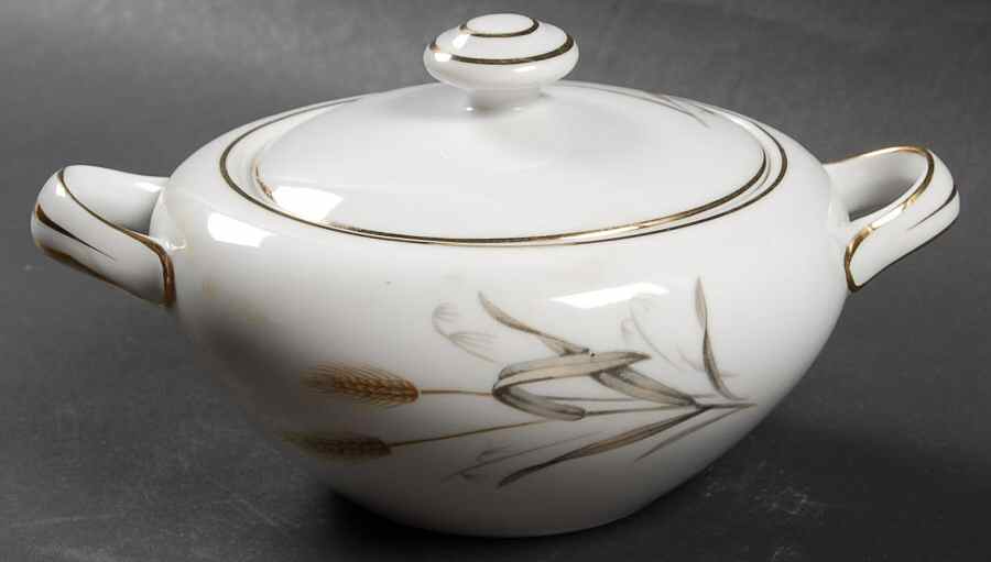 Harvest Sugar Bowl & Lid by Sone-1