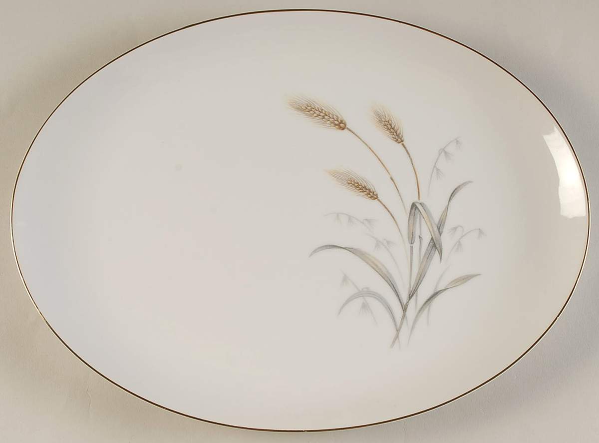 Harvest 14" Oval Serving Platter by Sone-1
