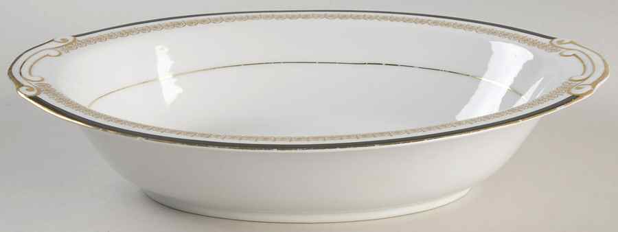 Kent 10" Oval Vegetable Bowl by Sone-1