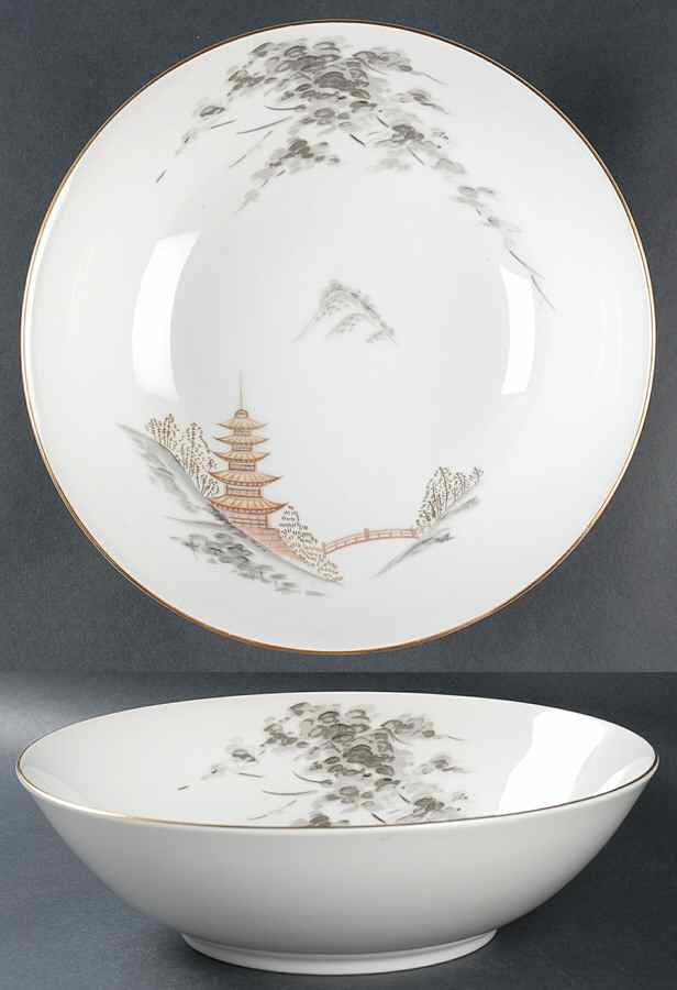 Kiyomizu 10" Round Vegetable Bowl by Sone-1