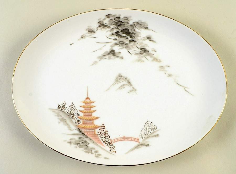 Kiyomizu 12" Oval Serving Platter by Sone-1