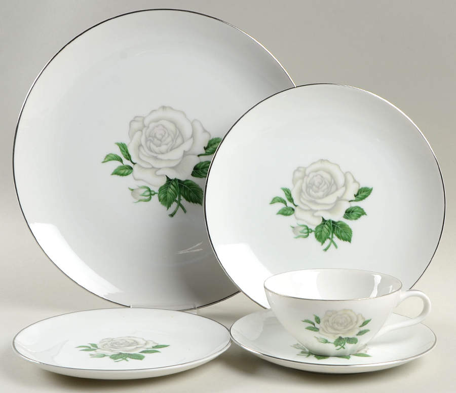 Misty Rose 5 Piece Place Setting by Sone-1