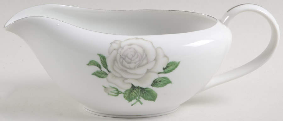 Misty Rose Gravy Boat by Sone-1