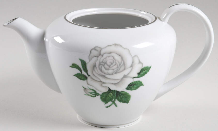 Misty Rose Teapot No Lid by Sone-1