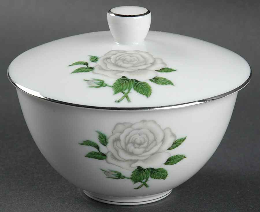 Misty Rose Sugar Bowl & Lid by Sone-1