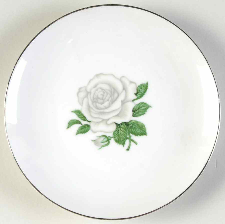 Misty Rose Bread & Butter Plate by Sone-1