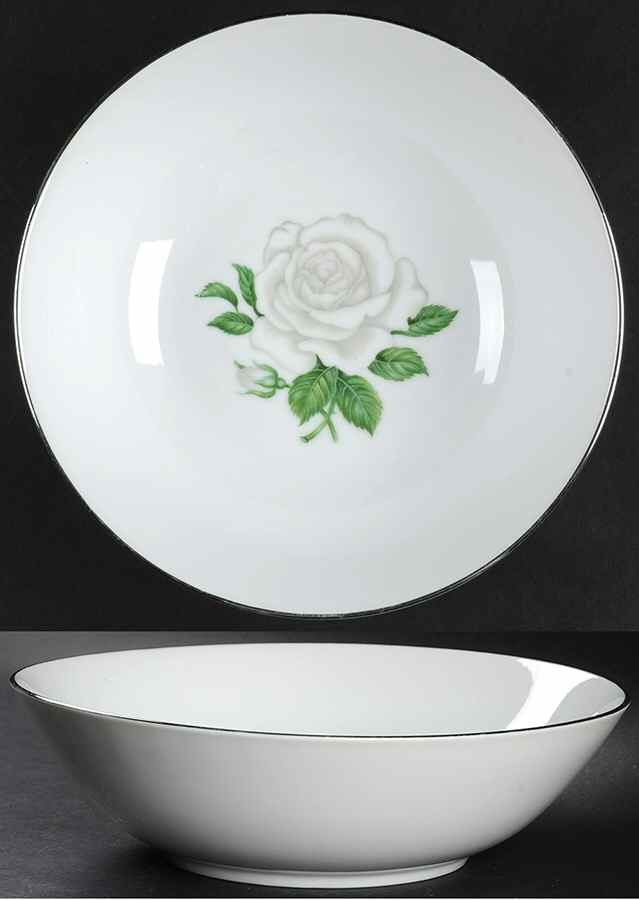 Misty Rose 9" Round Vegetable Bowl by Sone-1