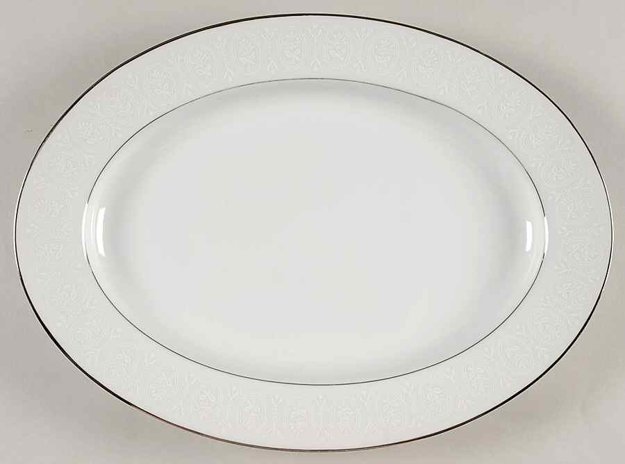 Moderne 12" Oval Serving Platter by Sone-1