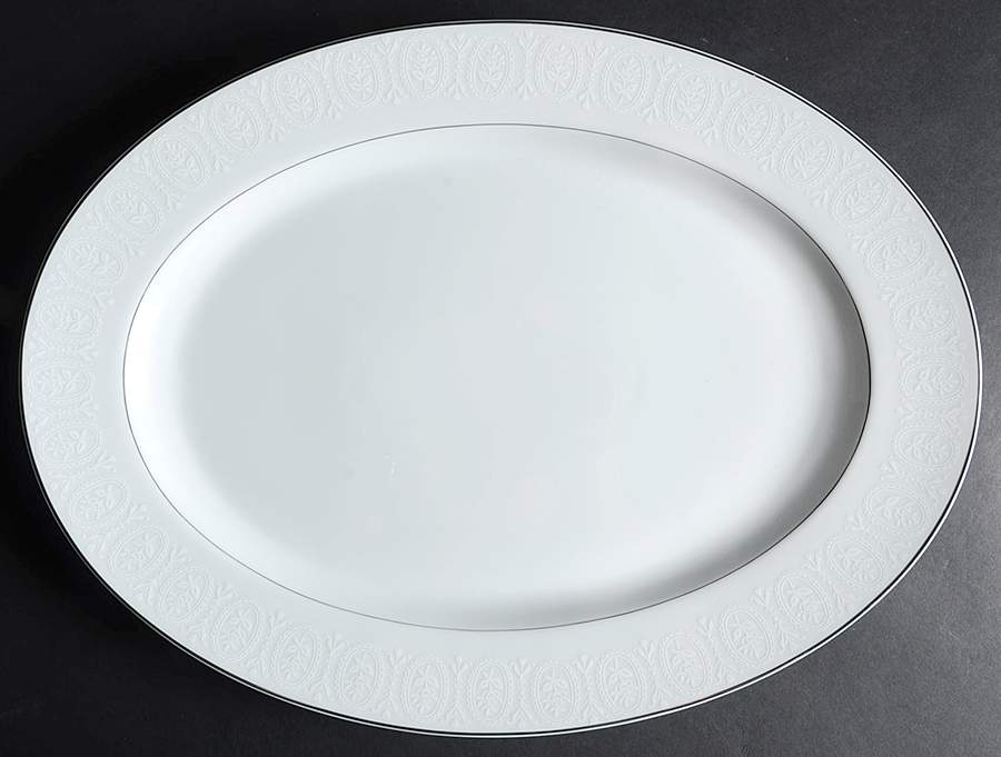 Moderne 16" Oval Serving Platter by Sone-1