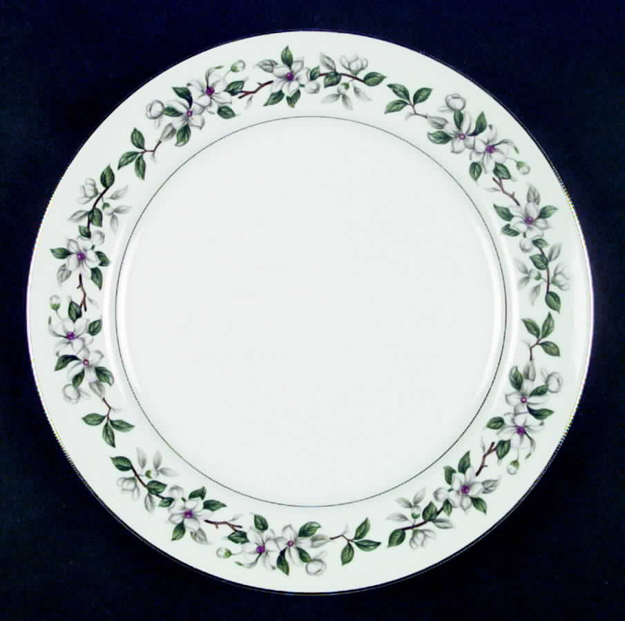 Pamela (Platinum Trim) Dinner Plate by Sone-1