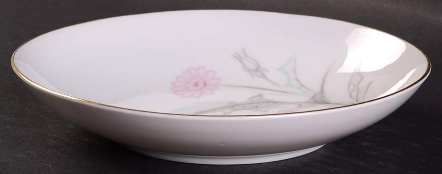 Pink Thistle Coupe Soup Bowl by Sone-1