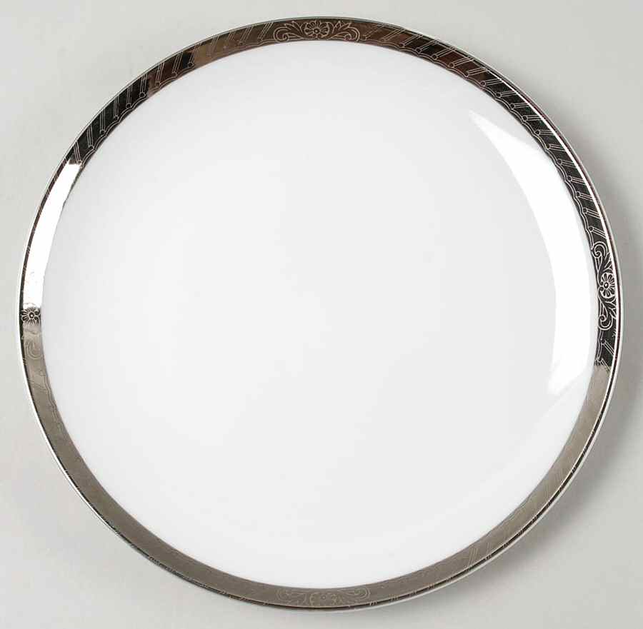 Platinum Salad Plate by Sone-1