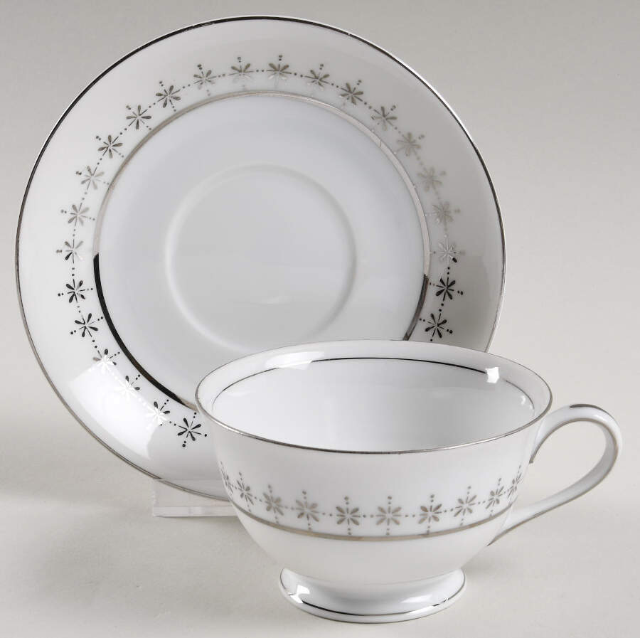 Princess Footed Cup & Saucer Set by Sone-1