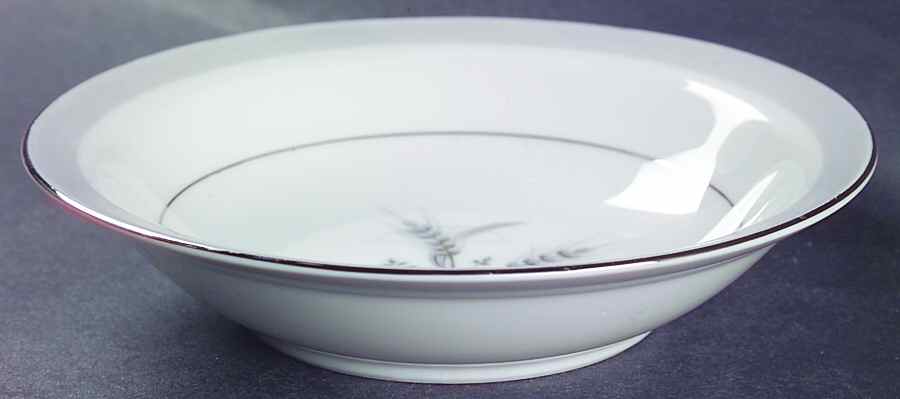 Silver Wheat Rim Fruit/Dessert (Sauce) Bowl by Sone-1