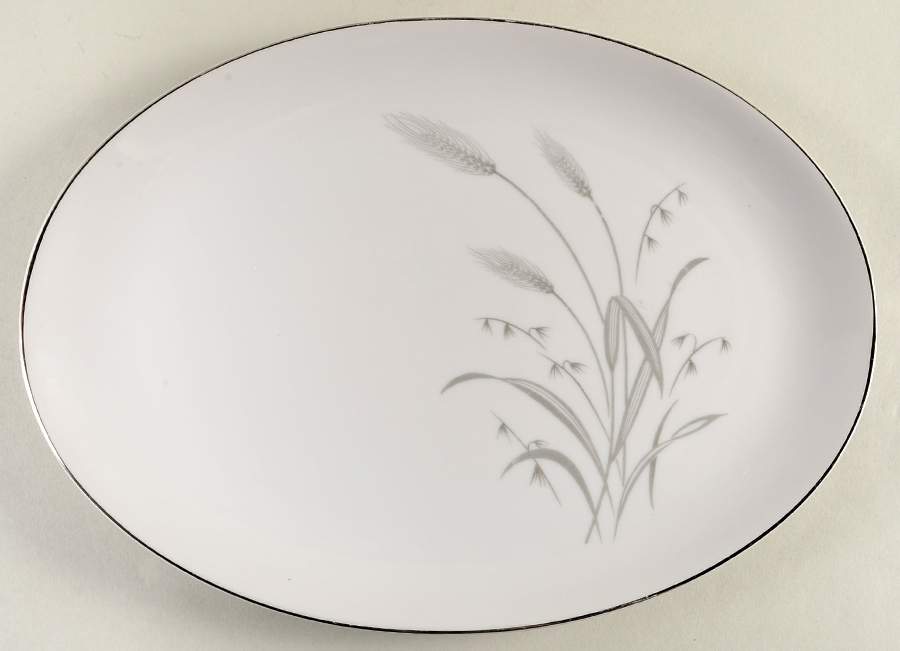 Spring Wheat 12" Oval Serving Platter by Sone-1